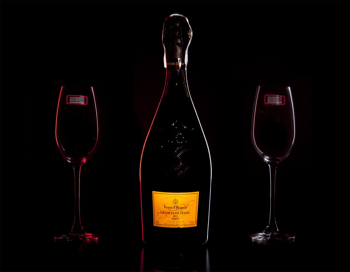 Zestaw prezentowy luksusowy - szampan Veuve Clicquot La Grande Dame 2015