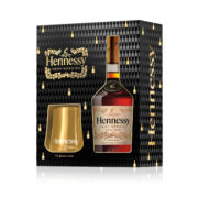 Koniak Hennessy VS EOY Golden Gift Box 0,7l + 2 szklanki
