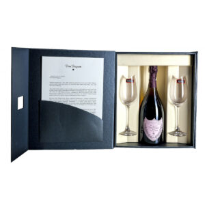 Zestaw prezentowy luksusowy - szampan Dom Perignon Rosé Vintage 2006