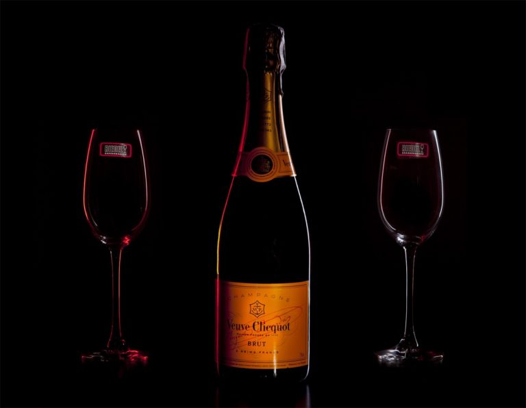 Zestaw prezentowy luksusowy - szampan Veuve Clicquot Brut