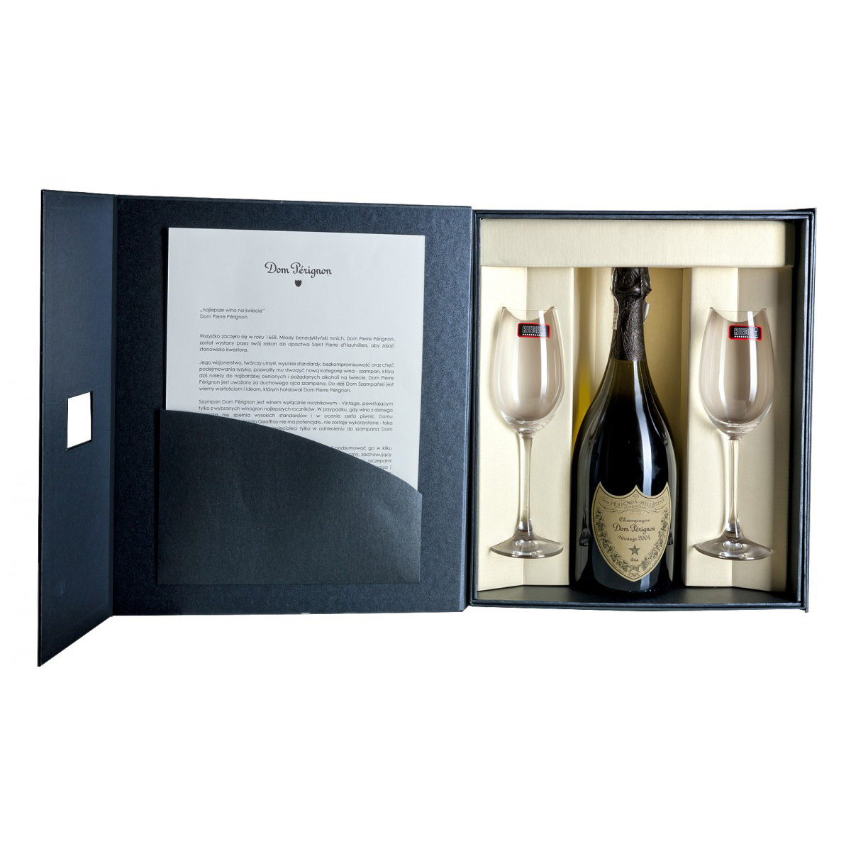 Zestaw prezentowy luksusowy - szampan Dom Perignon Vintage 2012