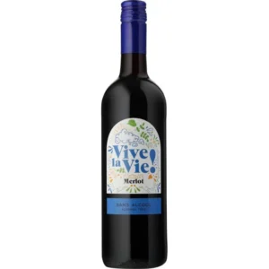 WINO VIVE LA VIE MERLOT Bezalkoholowe Nowość!